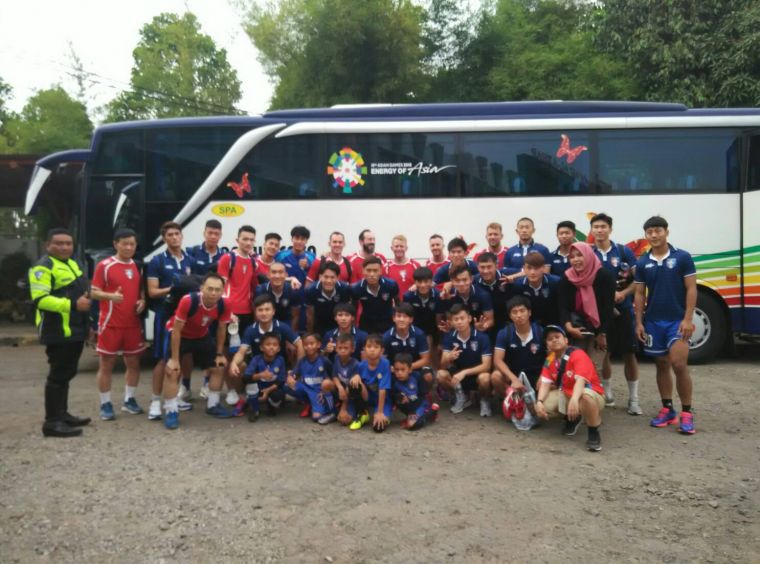 中華男足隊暌違52年重返亞運。中華足協提供