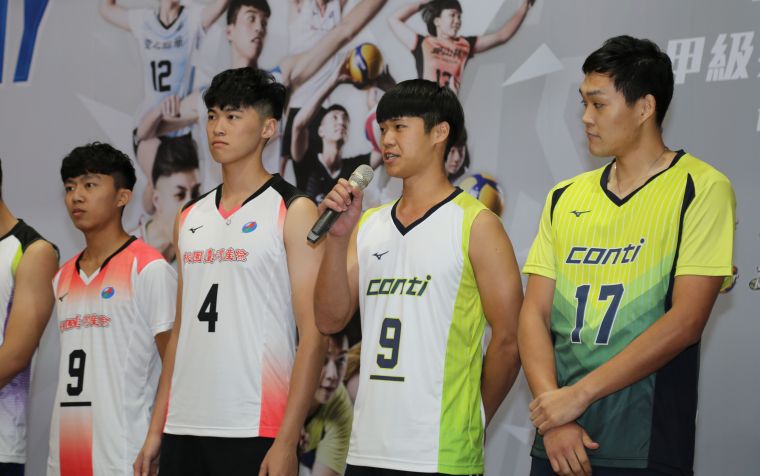 企排男排隊。中華民國排球協會提供