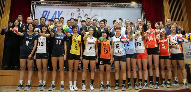 企業甲級男女排球聯賽10月26日開打。中華民國排球協會提供