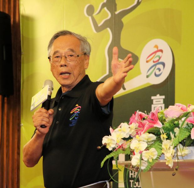 中華民國手球協會理事長官賢明指出，國際手球總會（IHF）本月初於官網公布，2020東奧將沙灘手球列為表演項目。高雄市運動發展局提供