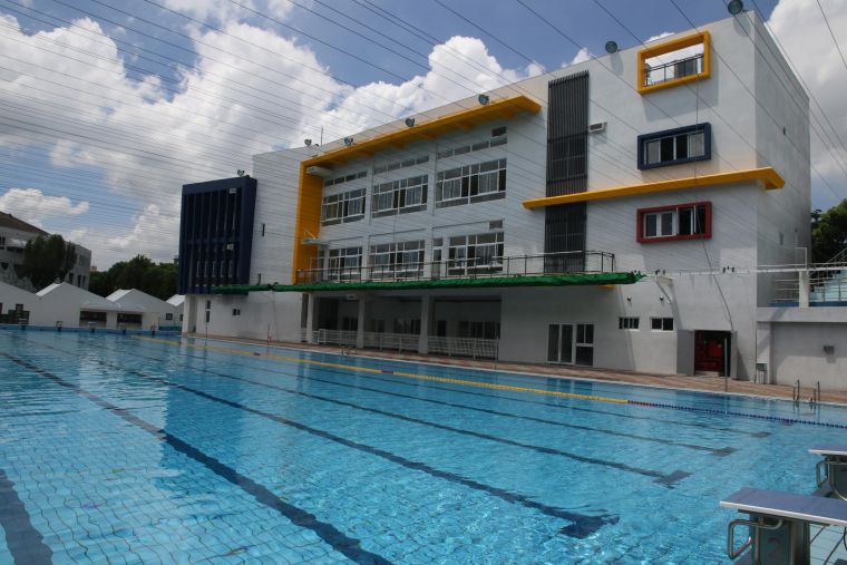 鳳山游泳池為運動發展局所轄首座設置SPA池的游泳池。高雄市政府運動發展局提供