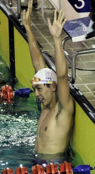 兩項破全國的莊沐倫是今年全中運游泳最引人矚目的泳將。大會提供
