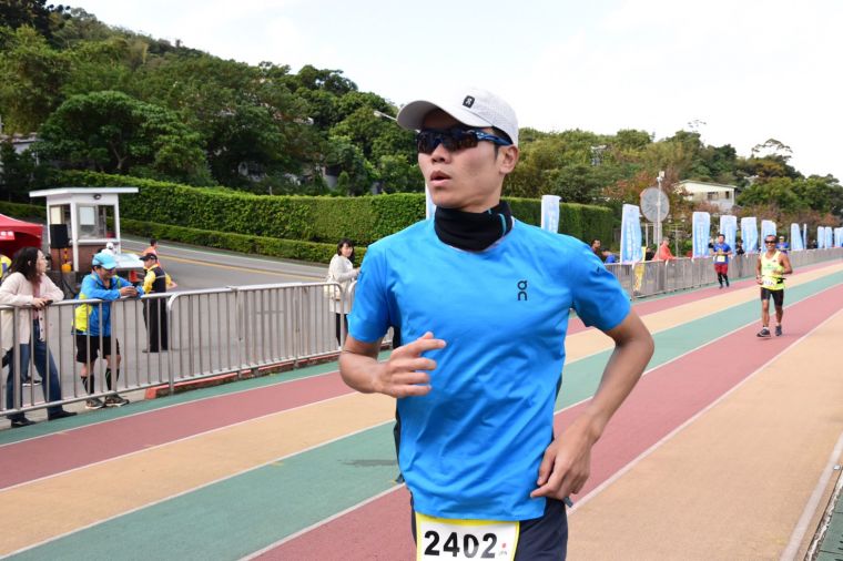 日本選手石川佳彥去年拿下東吳超馬男子組冠軍，今年東吳國際超馬因疫情關係停辦。大會提供