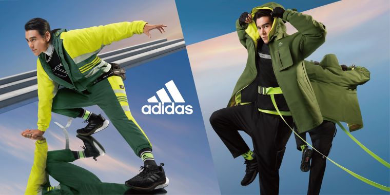 迎接嶄新2021年，adidas帶來全新Future of Sportswear運動風格系列服飾，並邀請代言人彭于晏，率性演繹，展現未來的自信態度。官方提供