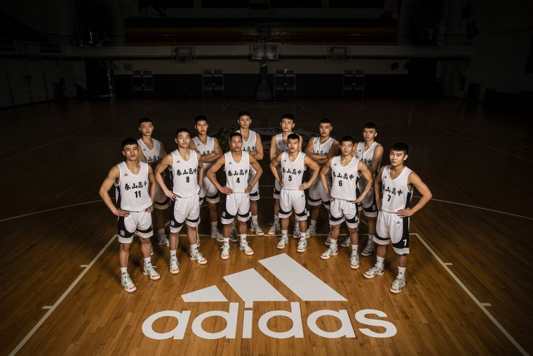 Team adidas颳起黑色旋風，泰山高中本周末挑戰隊史首冠。官方提供