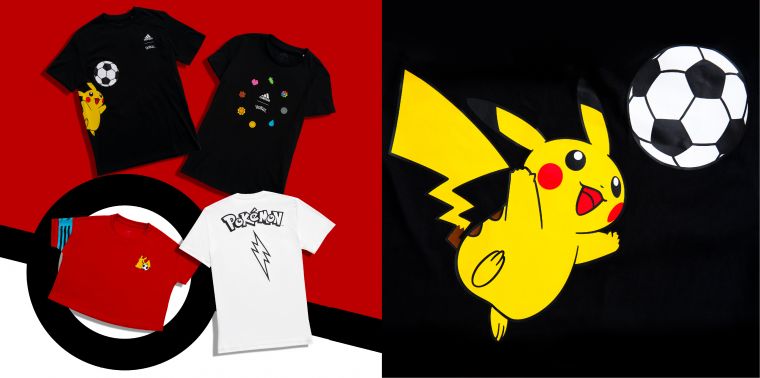 adidas攜手日本兩大傳奇動漫作品《Pokémon寶可夢》及《足球小將翼》推出一系列風格聯名運動T-shirt，讓人人穿出自我風格，為夏天注入活潑氣息！