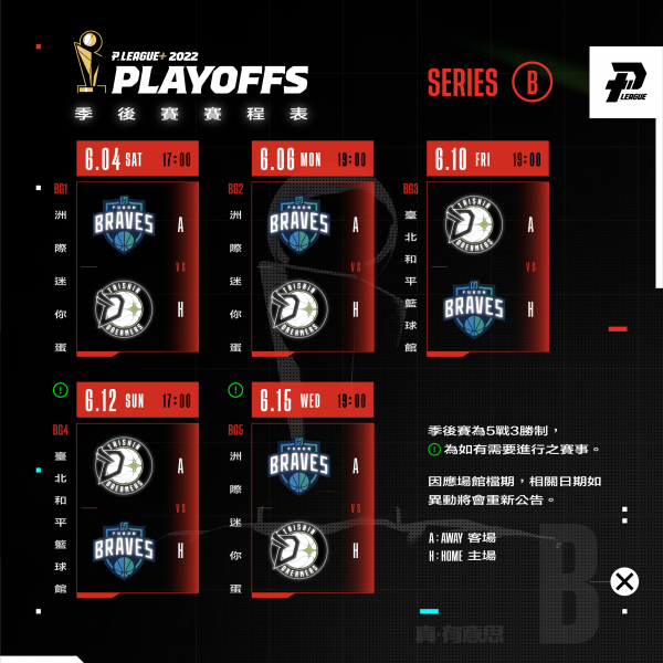 2022_PLG_Playoffs_SERIES B。官方提供