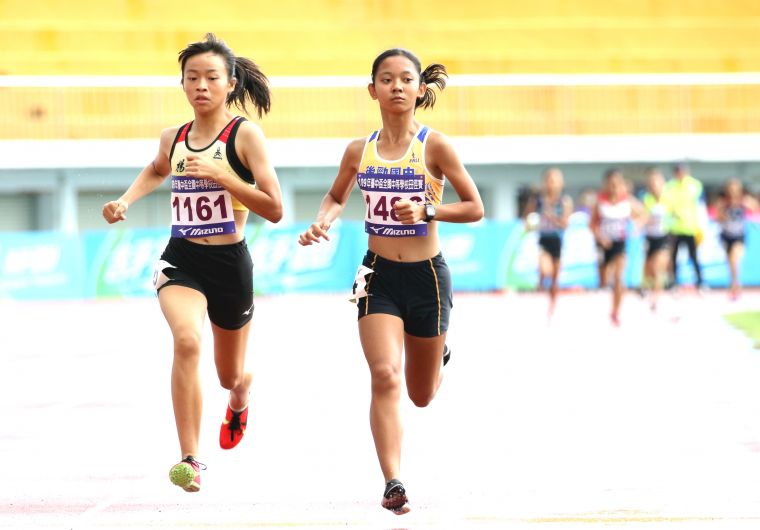 國女800公尺預賽，林嘉欣／攝影。