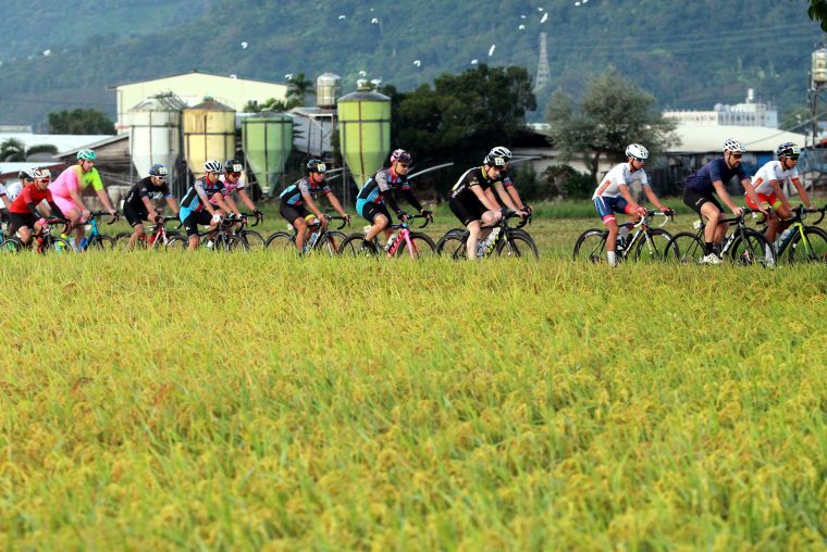 2018花東海灣盃自行車菁英賽。中華民國自行車騎士協會／提供。