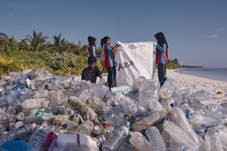 adidas國際環保組織Parley for the Oceans合作，用運動改變日漸惡化的海洋塑料問題。大會提供