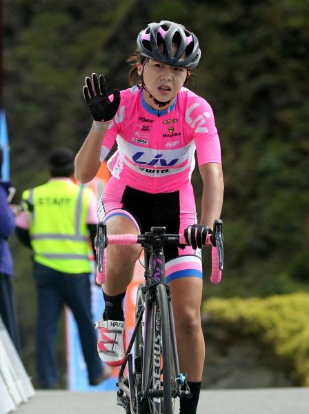 2017臺灣自行車登山王挑戰，去年國內女子組冠軍陳姿吟將尋求三連霸 。DURO華豐輪胎／提供。
