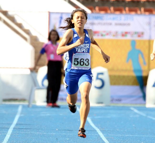 女子400公尺王柔諠遞補進青年奧運。資料照片林嘉欣／攝影。