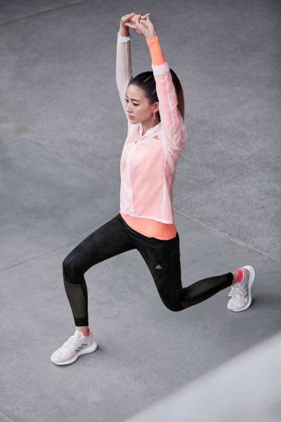 張鈞甯鼓勵更多女性投入運動，透過日常的累積，創造更好的自我，實踐adidas「由我創造」的品牌精神。
