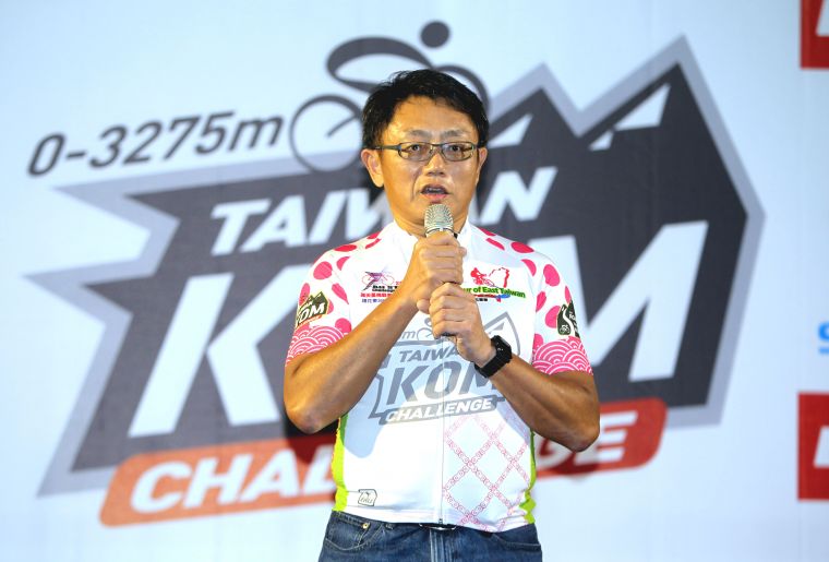 中華民國自行車騎士協會理事長董俊仁。中華民國自行車騎士協會／提供。