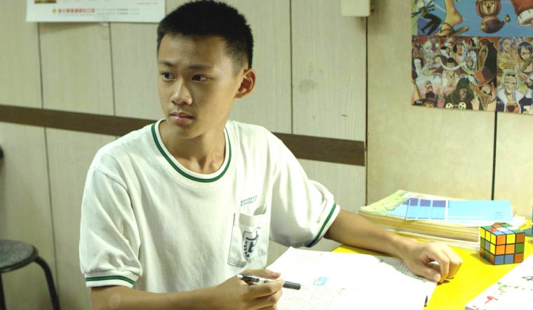 陳崇恩是電影《少年阿堯》男主角。圖／少年阿堯劇組王國豪拍攝。
