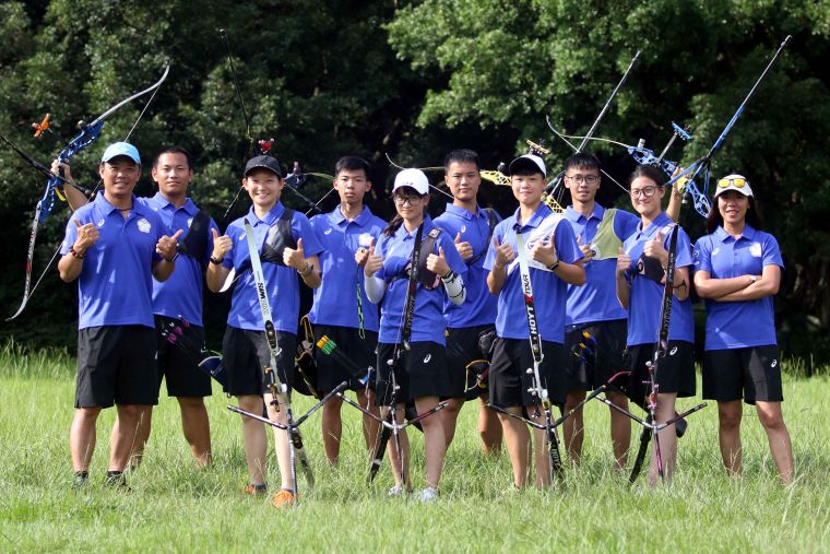 協會青年隊本週表現相當出色。中華企業射箭聯盟／提供。