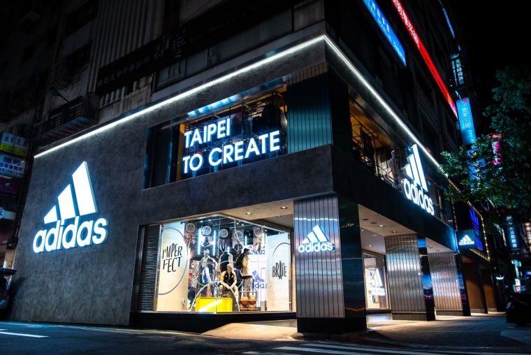 adidas忠孝旗艦店升級進化，超過百坪空間成台北東區的運動潮流地標。官方提供