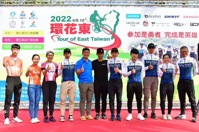 自由車一哥馮俊凱也在環花東自2019年復賽以來首度參賽。中華民國自行車騎士協會提供/林建宏攝