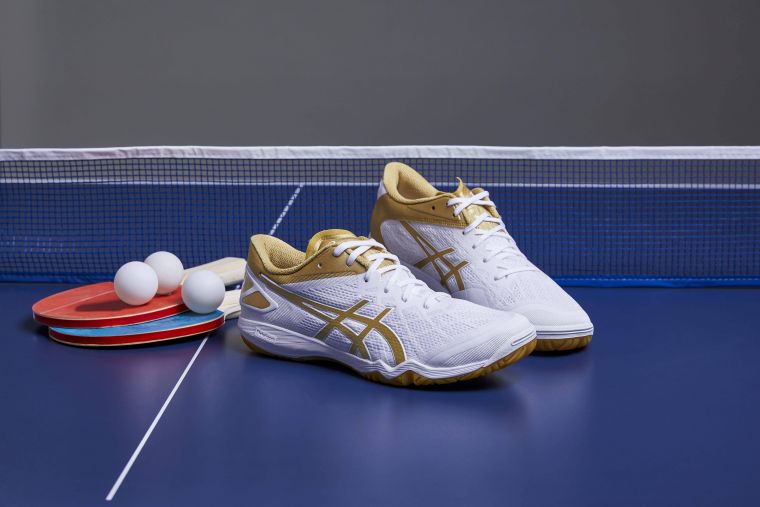ASICS全新桌球鞋款ATTACK DOMINATE FF 2，預計10月正式上市，定價4280元。官方提供