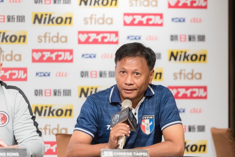 台灣男足總教練王家中遭解職讓他大表不滿和震驚。資料照片