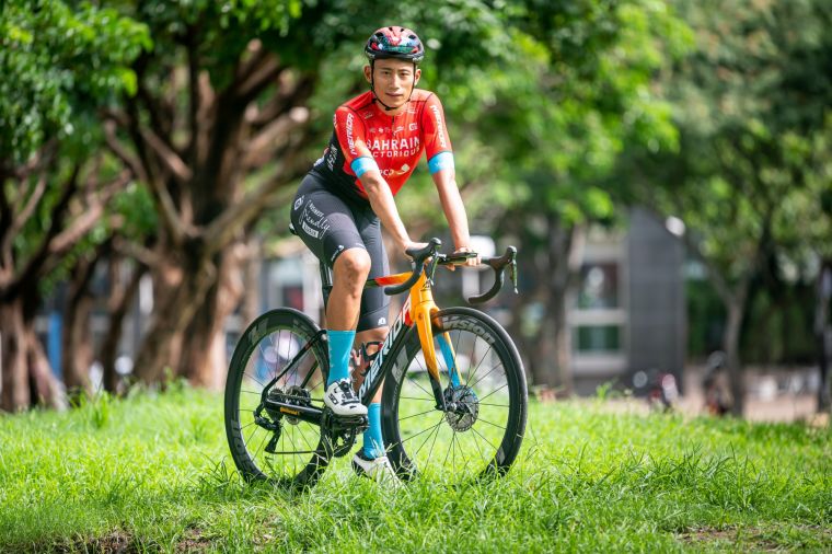 東京奧運馮俊凱將挑戰高懸57年的奧運男子自由車公路賽完賽紀錄。美利達自行車提供