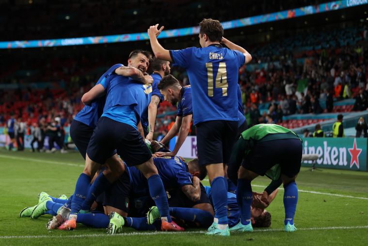 義大利創下連31場不敗紀錄。摘自歐國盃官方推特