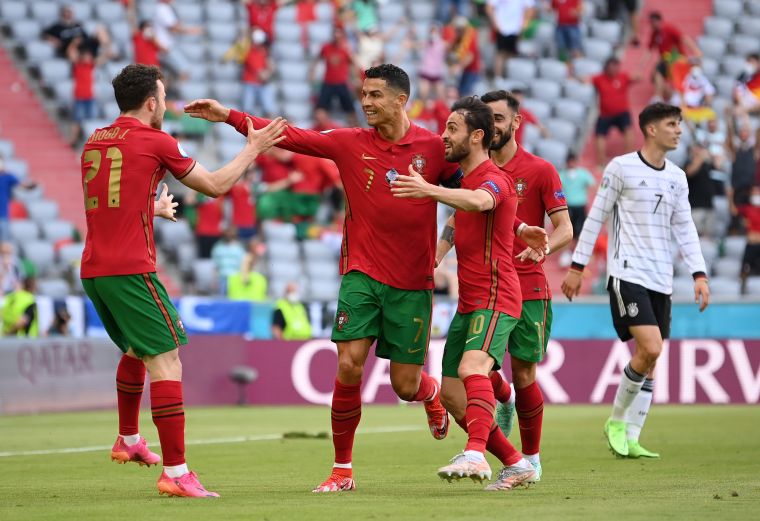 C.羅1進球1助攻，但仍難挽救葡萄牙。摘自官方推特