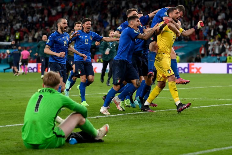 義大利靠PK奪下歐國盃冠軍。摘自官方推特