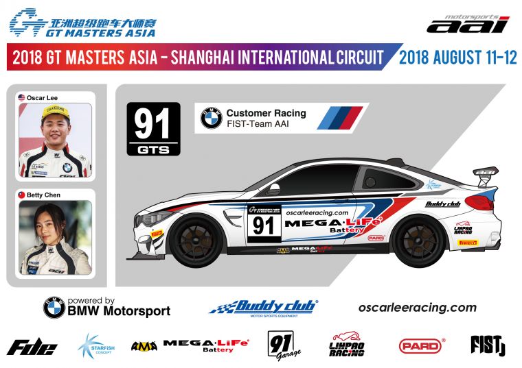 FIST Team AAI GT Masters Asia。