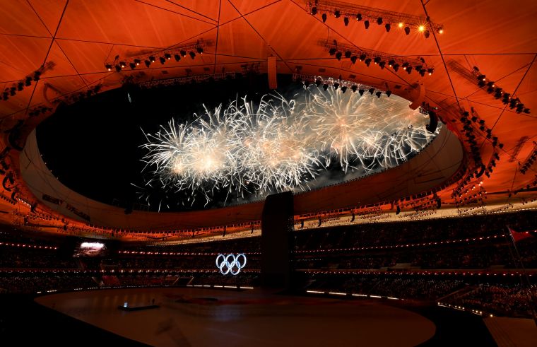 烏巢成史上首座同時舉辦過夏季和冬季奧運開幕的場館。摘自北京冬奧推特