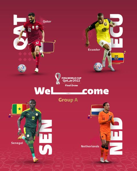 非洲冠軍塞內加爾似乎很有機會。摘自官方推特
