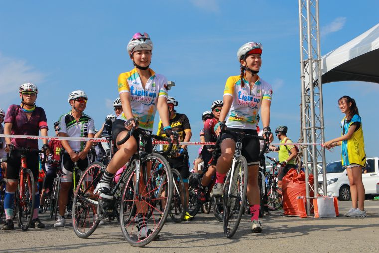 雲林濱海小鎮自行車慢遊出發。大會提供