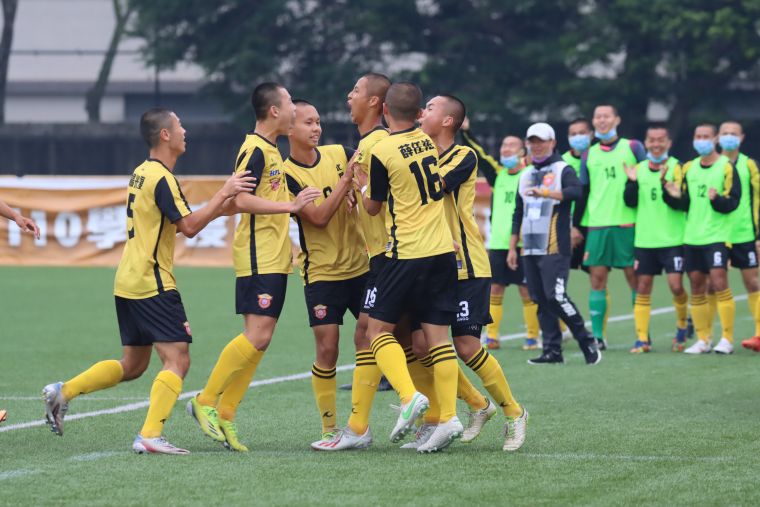 台南足球傳統強權北門高中踢下10連勝。足跡工程提供