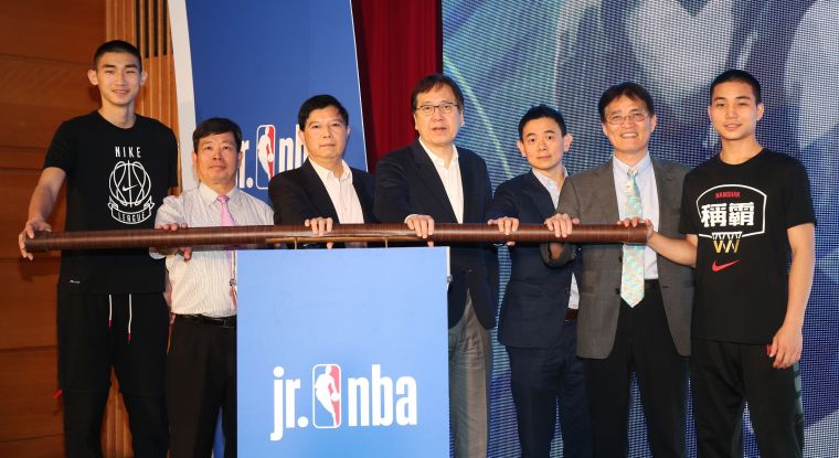 Jr. NBA聯賽@台北 正式啟動。主辦單位提供