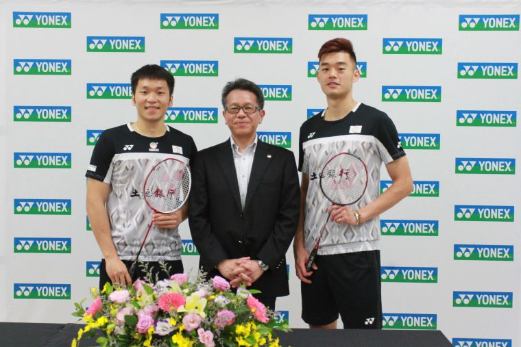 YONEX TAIWAN同時簽下台灣第一男雙組合李洋、王齊麟。官方提供