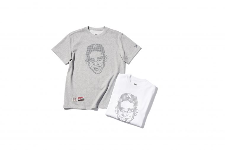 NEW ERA Yogi Berra T恤 共推出白、灰兩色，定價：1,680元。