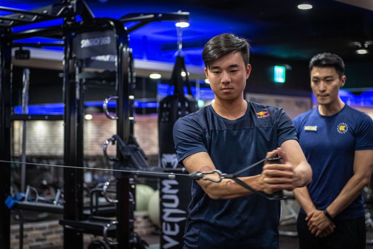 Red Bull運動員黃子鵬認證 專業教練課。