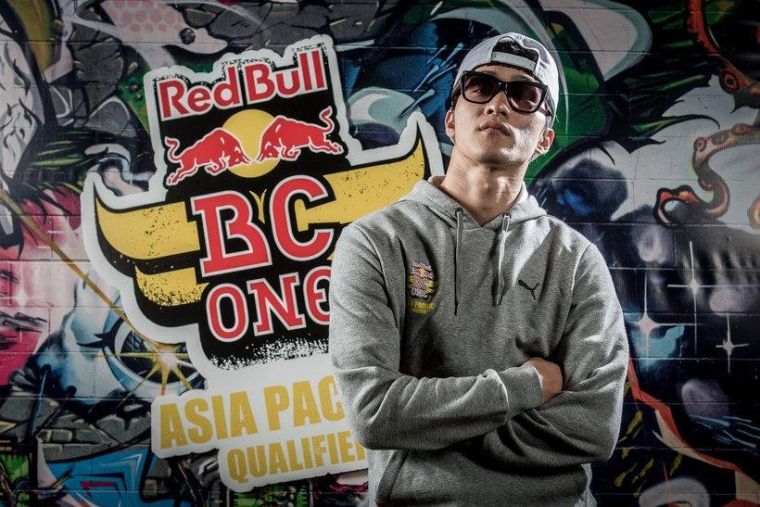 Red Bull BC One台灣決賽評審之一_B-Boy Lil Dragon。大會提供