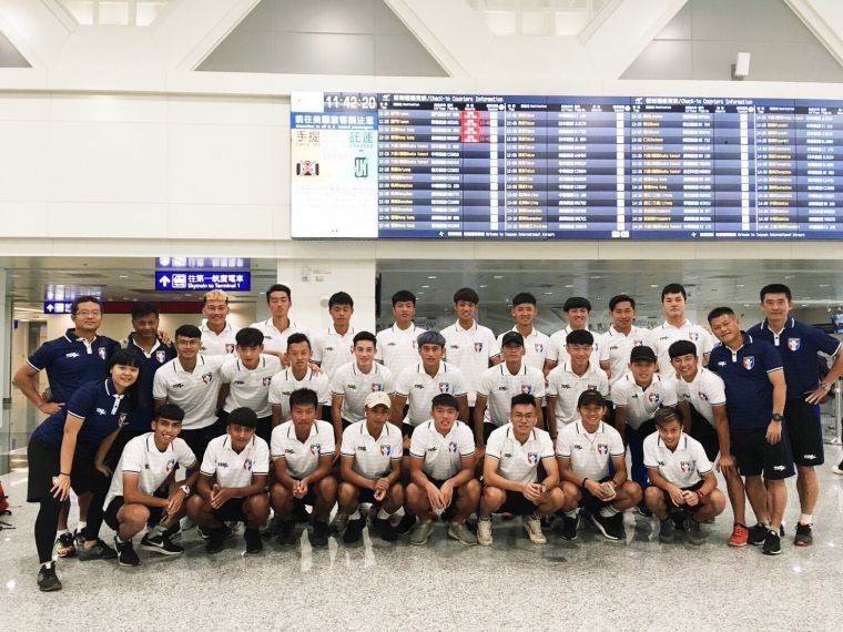 中華U19男足移訓備戰。中華足協提供