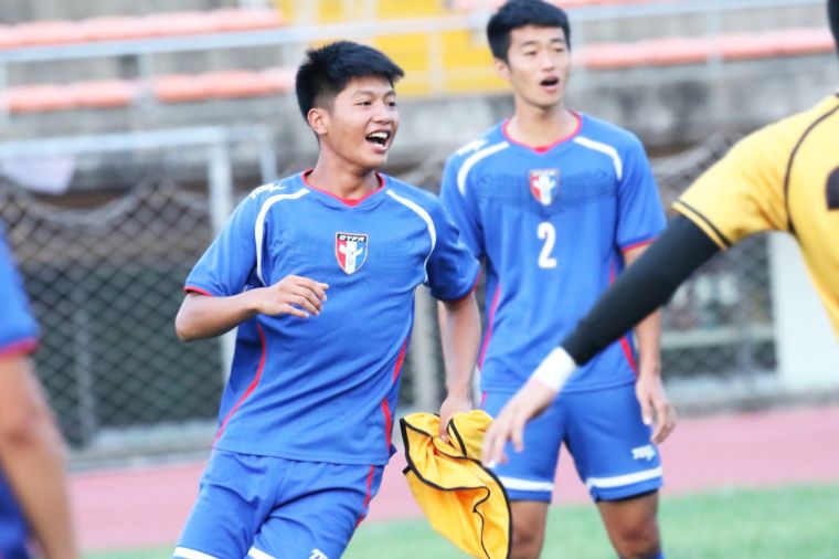 中華U19球員黃子銘。中華足協提供