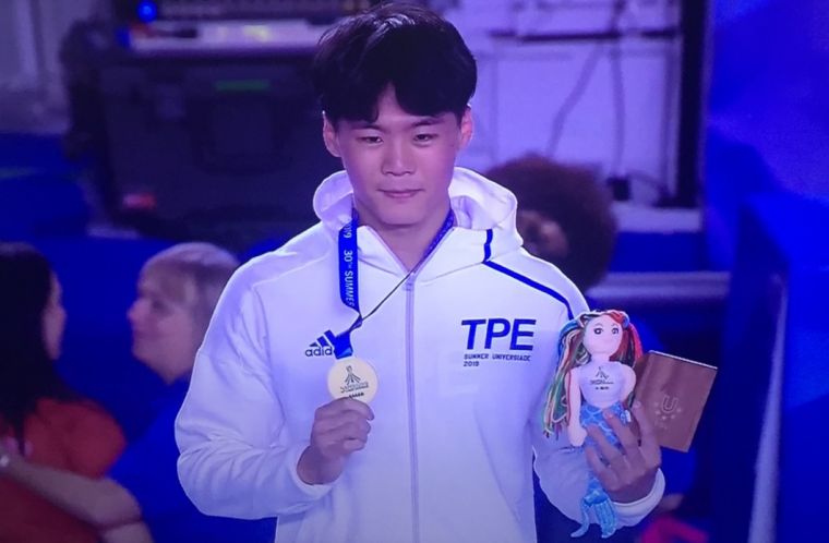 中華體操隊一日雙金，唐嘉鴻再創新紀錄。