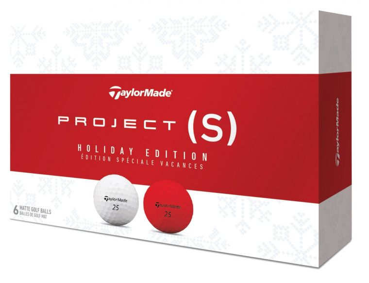 購買TaylorMade M3或M4開球木桿任一支，即可獲得Project(S)聖誕特別版高爾夫球（6顆裝）一盒。