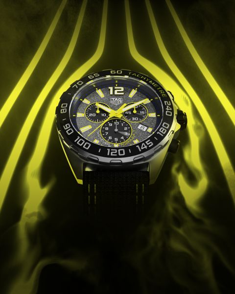 TAG Heuer泰格豪雅F1系列計時腕錶。官方提供