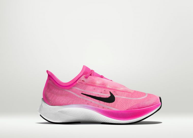 Nike Zoom Fly 3 女子跑鞋。Nike提供