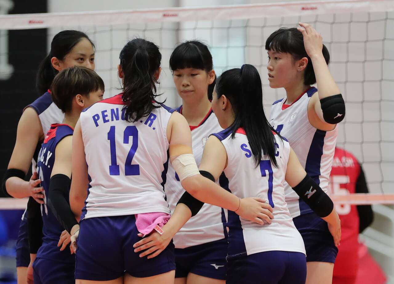中華女排八人應戰　七天連戰六場獲亞洲U20女排第五名。摘自官網