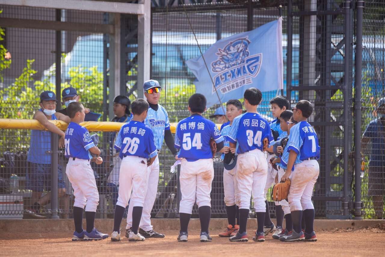 三峽社區棒球隊重視獨自面對問題精神。大會提供