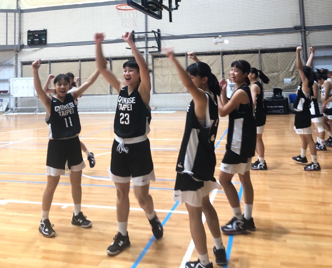 中華U16培訓女籃士氣高昂氣氛超high。大會提供