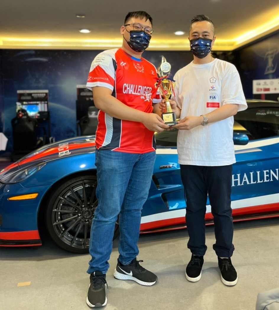 資深電競賽車手「林桂民」取得兩場賽事雙冠的穩定成績，也成為台北準決決賽的官軍。官方提供
