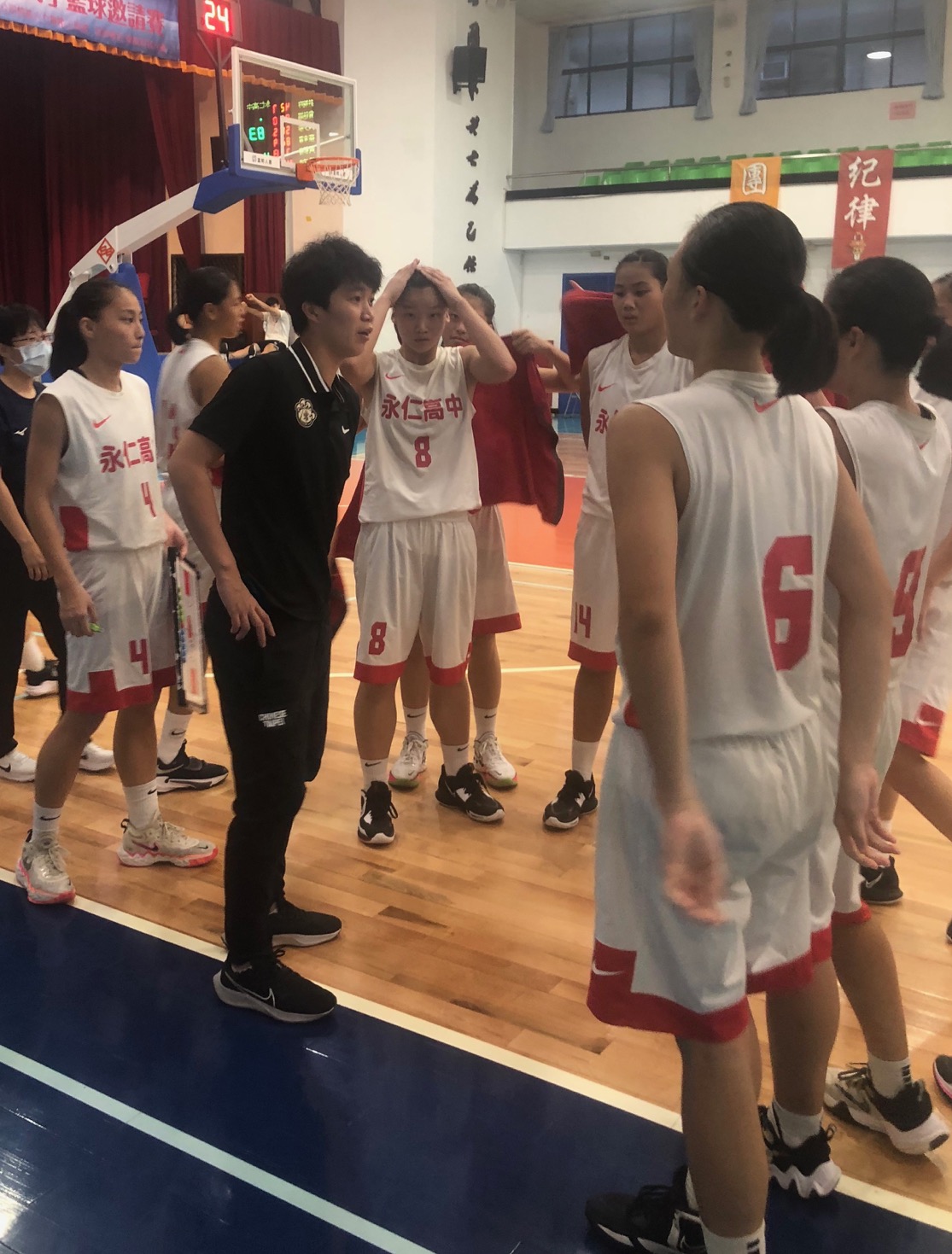 徐千惠永仁教練處女秀超投入。大會提供