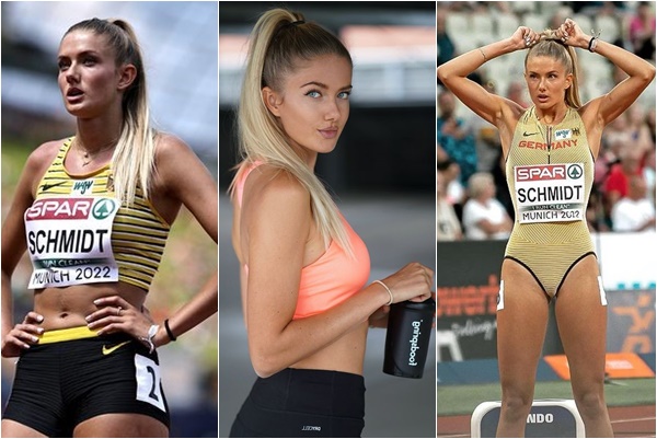 「世界最性感運動員(World’s Sexiest Athlete)」封號的德國23歲田徑美女施密特(Alica Schmidt)盛裝參加歐錦賽。摘自施密特IG